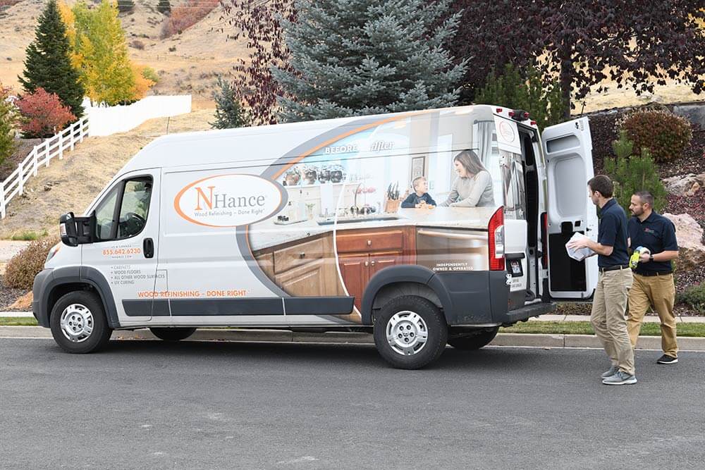 N-Hance franchise owners open doors to the van